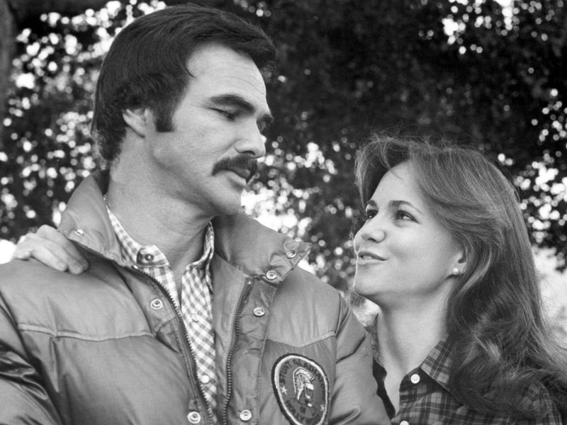 Burt Reynolds and Sally Field