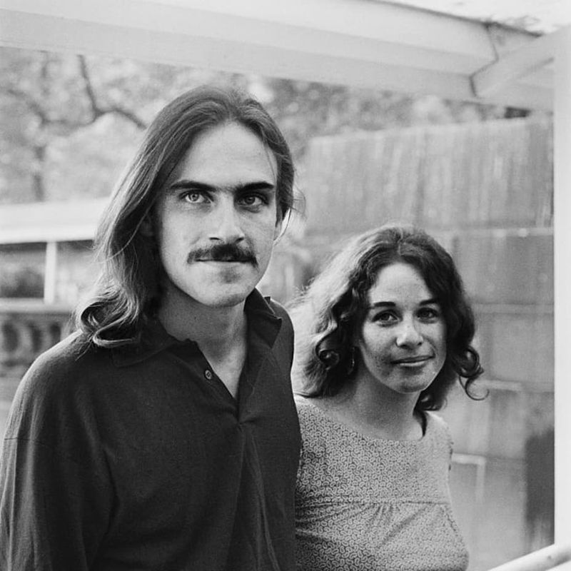 Carly Simon and James Taylor