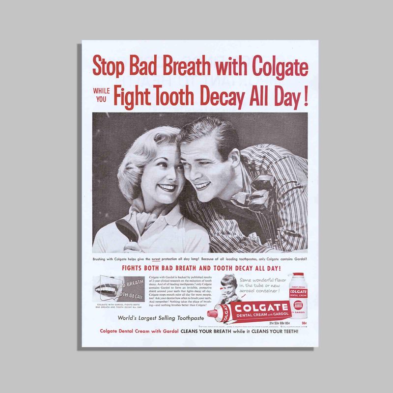 Colgate Toothpaste Ad