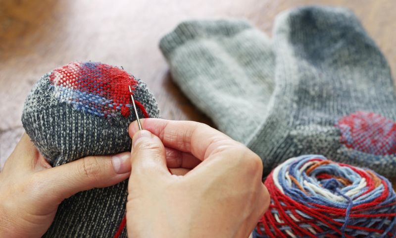 Darning Socks