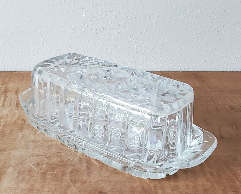 Glass Butter Dish