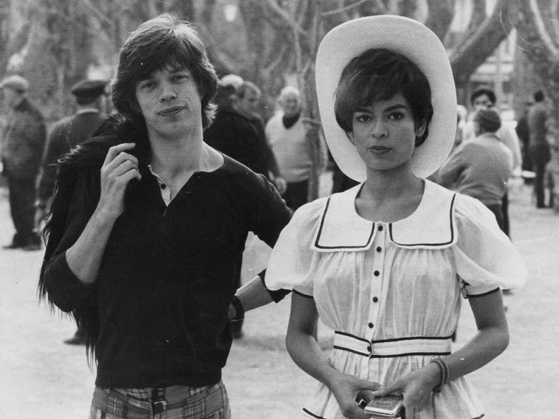 Mick Jagger and Bianca Jagger