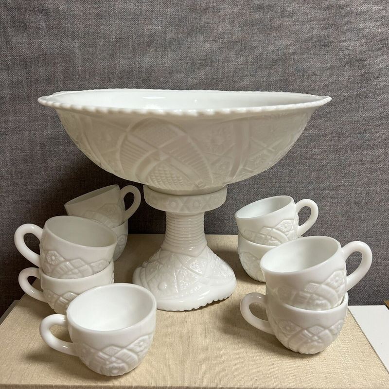 Milk Glass Dishware