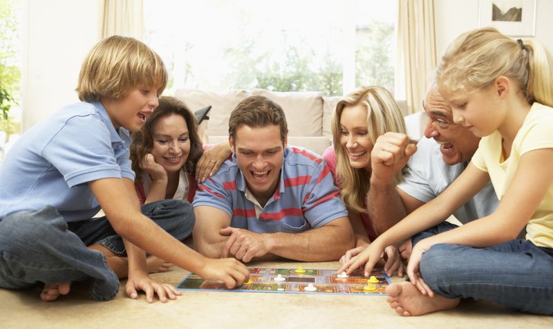 Participating in Family Game Nights