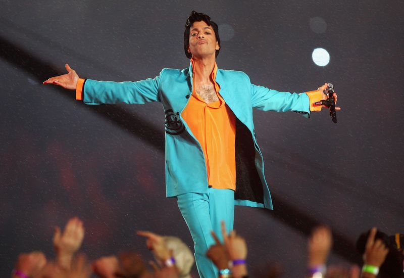 Prince at the Super Bowl XLI Halftime Show (2007)