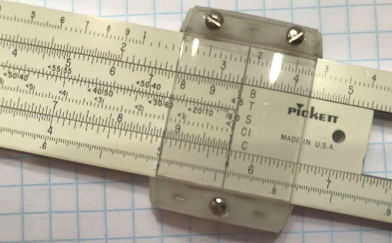 Slide Rule Calculations