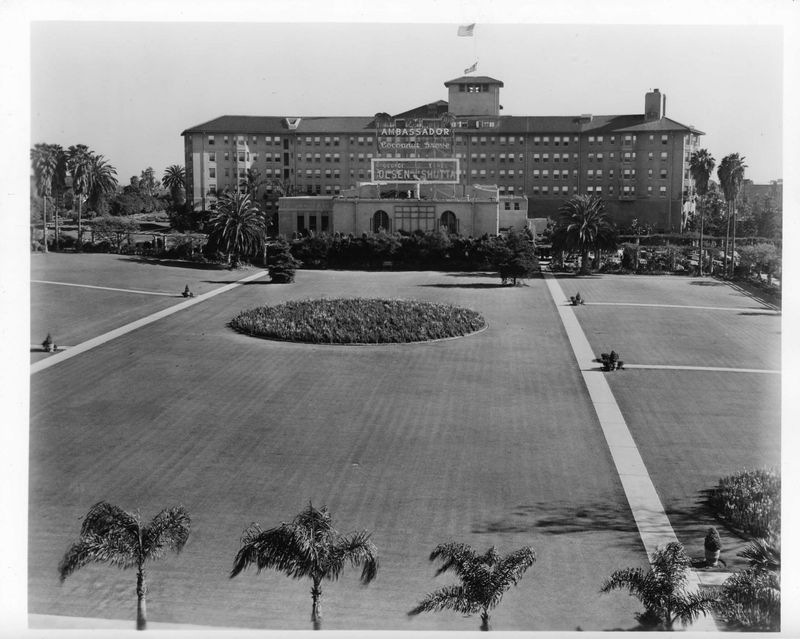 The Ambassador Hotel, Los Angeles