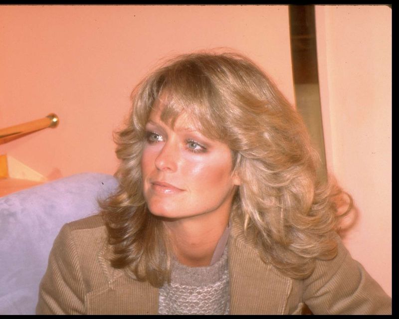 The Farrah Fawcett Flip