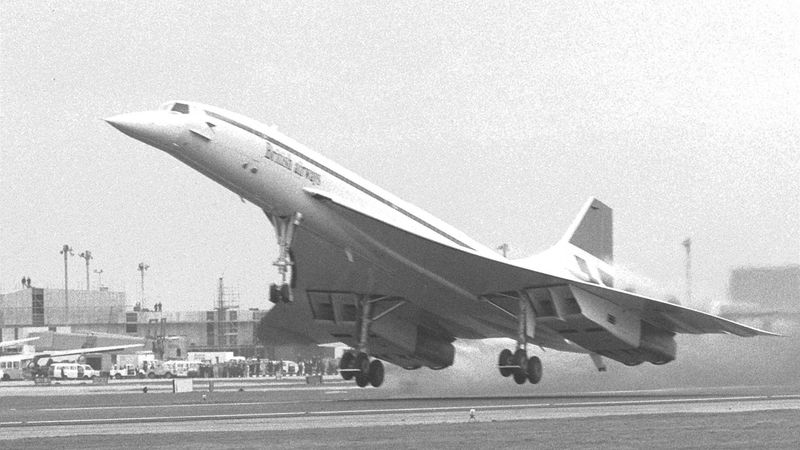 The First Commercial Flight of Concorde