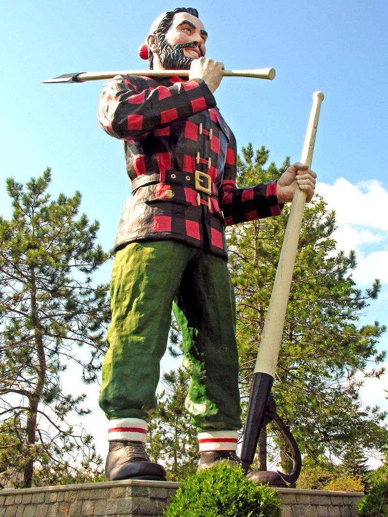 The Giant Paul Bunyan