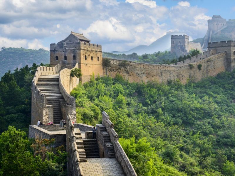 The Great Wall Visible from Space