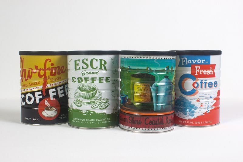 Tin Coffee Cans