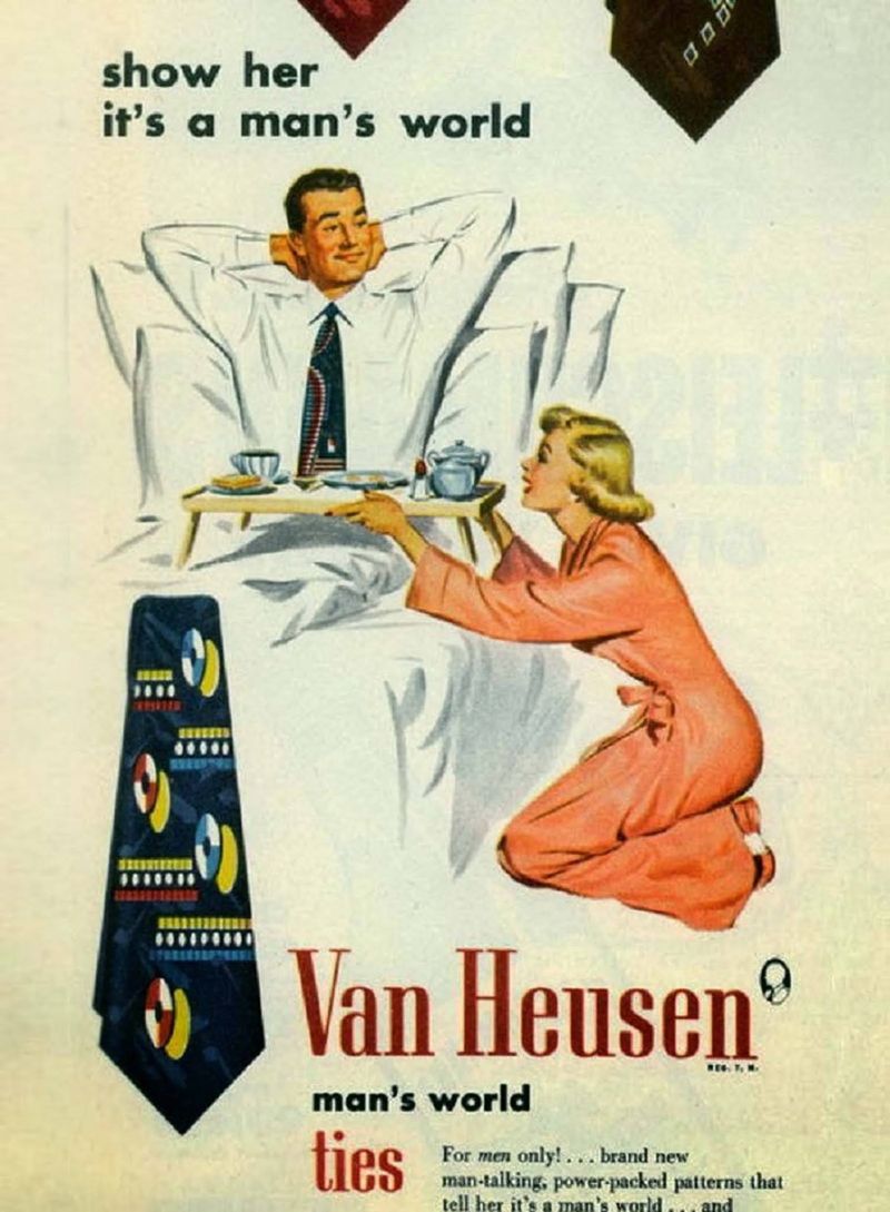 Van Heusen Shirt Ad