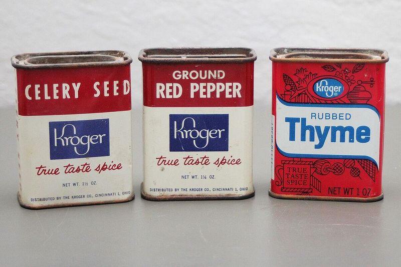 Vintage Spice Tins