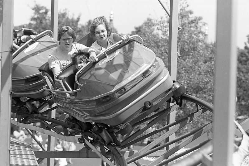 1980s Theme Park Thrills