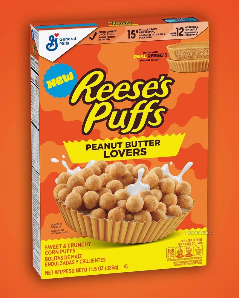 1982 – Reese’s Puffs (Reese’s Peanut Butter Crunch)