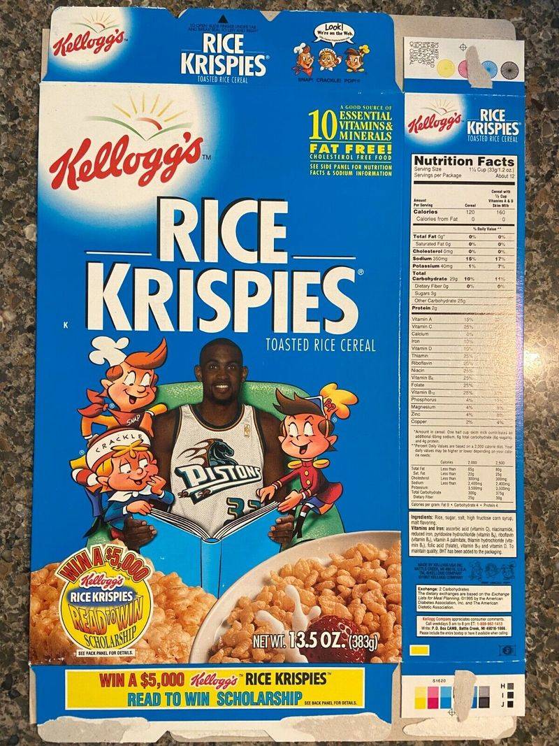 1998 – Rice Krispies Treats Cereal