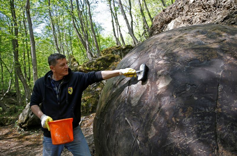 A Giant Hand-Carved Stone Sphere (Bosnia)