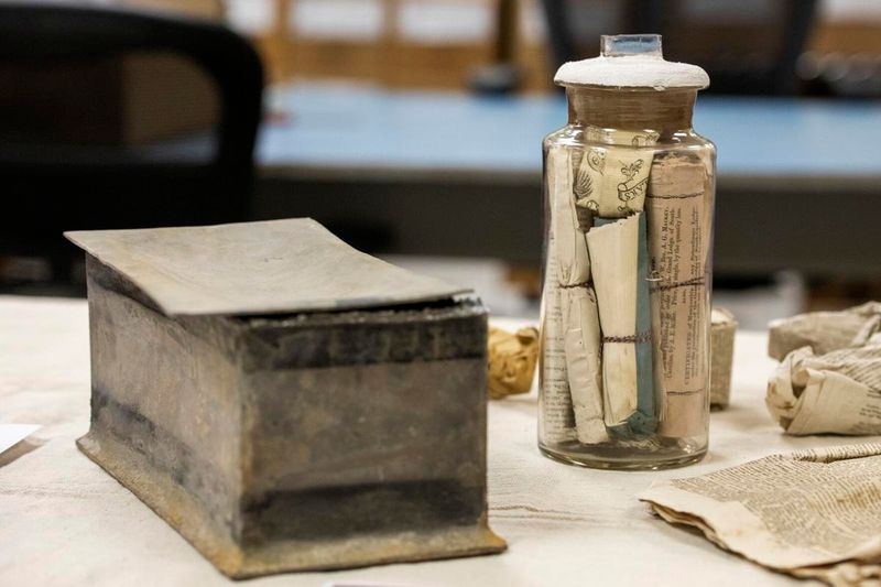 A Time Capsule from 1776 (United States)