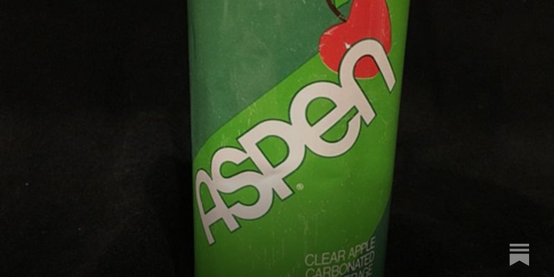 Aspen Soda (1978-1982) – Apple-Flavored Fizz