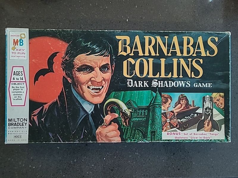 Barnabas Collins Dark Shadows Game (1970)