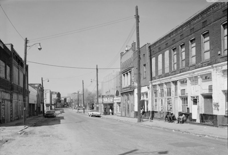 Beale Street, Memphis, 1940