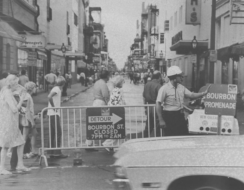 Bourbon Street, New Orleans, 1950