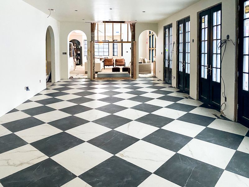 Checkerboard Flooring