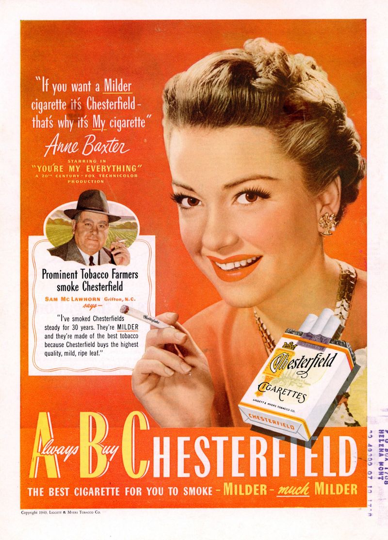 Chesterfield Cigarettes: Blow Some My Way