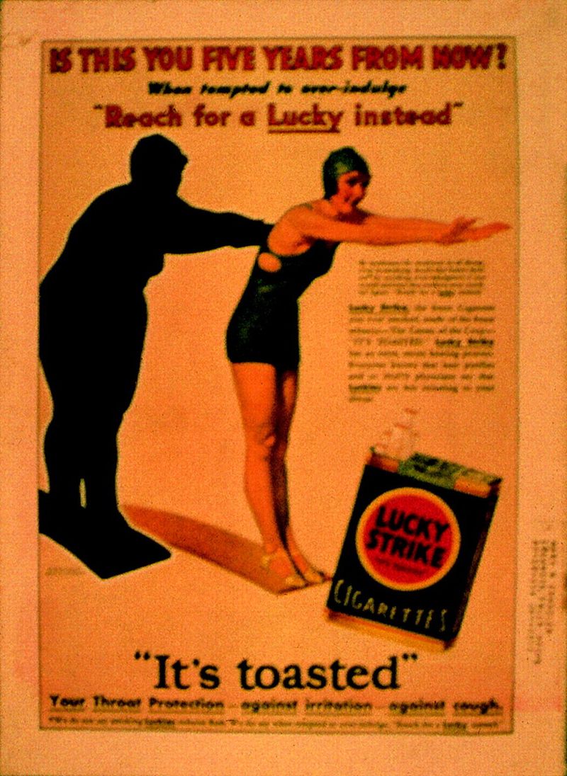 Cigarettes Keep You Slim! (1930s)