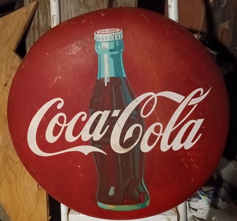 Coca-Cola Button Signs