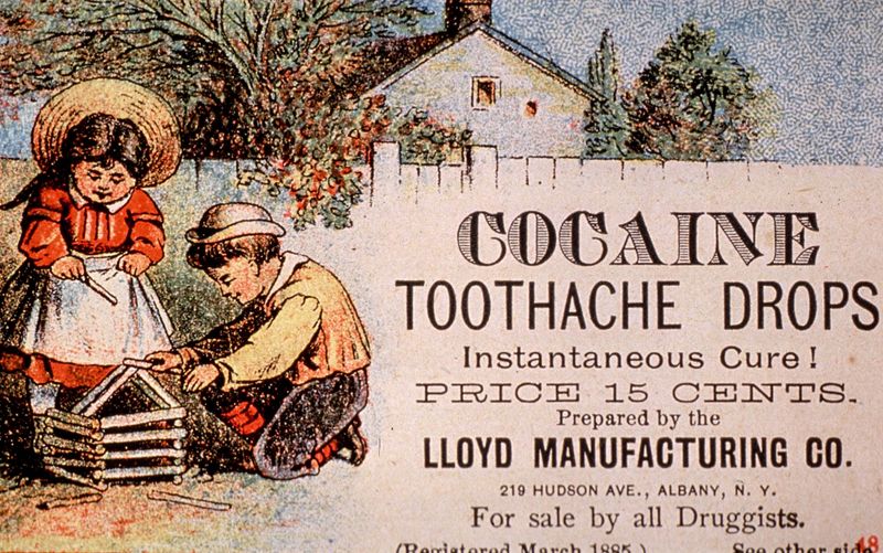 Cocaine Toothache Drops: 1880s Pain Relief