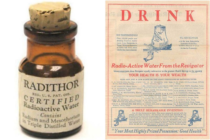 Drink Your Way to Better Health with Radium Water (1920s)