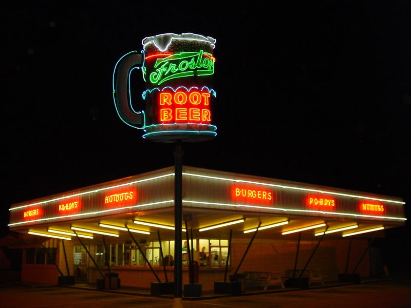 Drive-Thru Burgers & Root Beer Stands