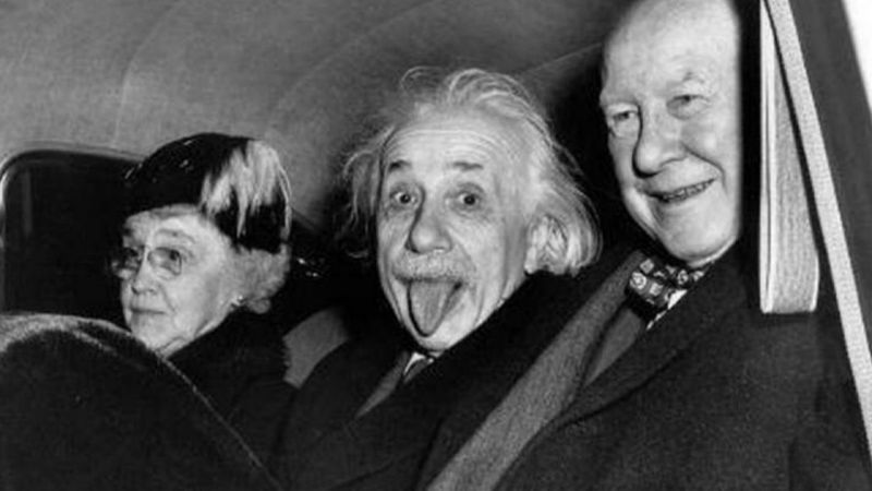 Einstein's Tongue