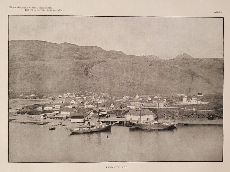 Fishing on Kodiak Island, 1933