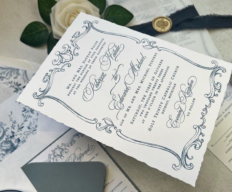 Formal Wedding Invitations