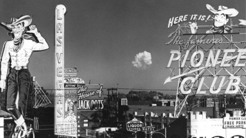 Fremont Street, Las Vegas, 1985