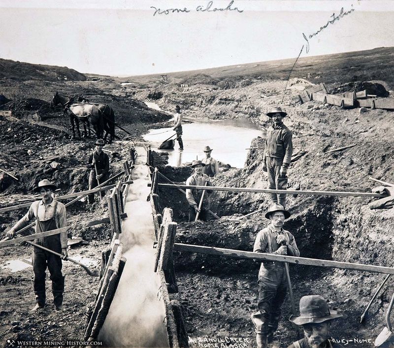 Gold Miners in Nome, 1899