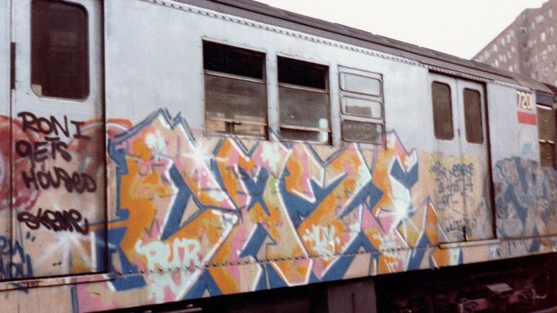 Graffiti Subway Cars