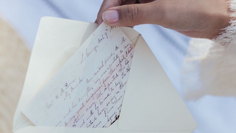 Handwritten Letters Had Meaning