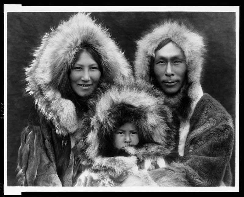 Iñupiat Family, Early 1900s