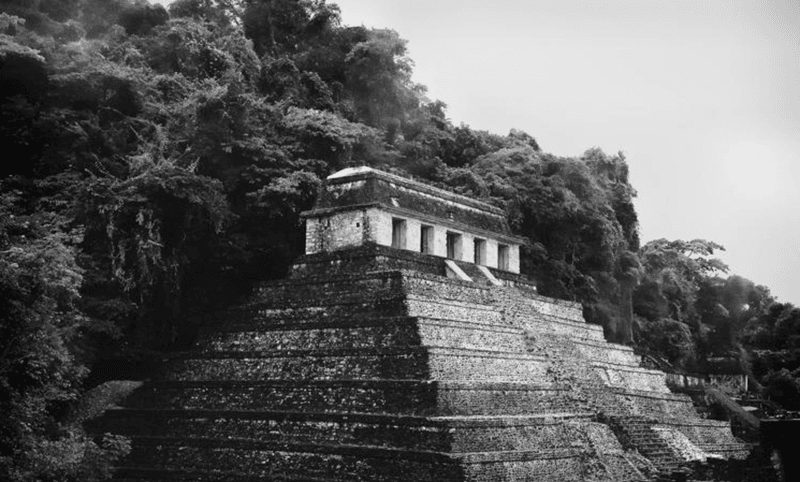 Mayan Pyramids, 1870s