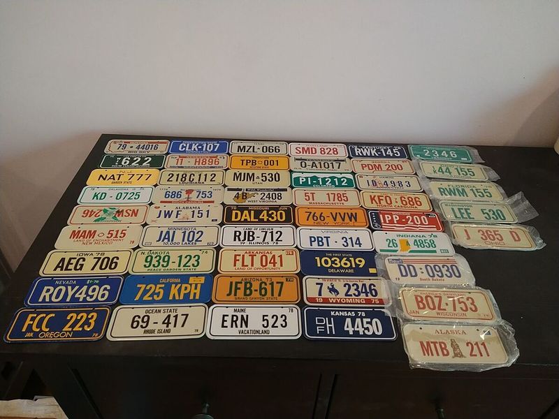 Miniature License Plates