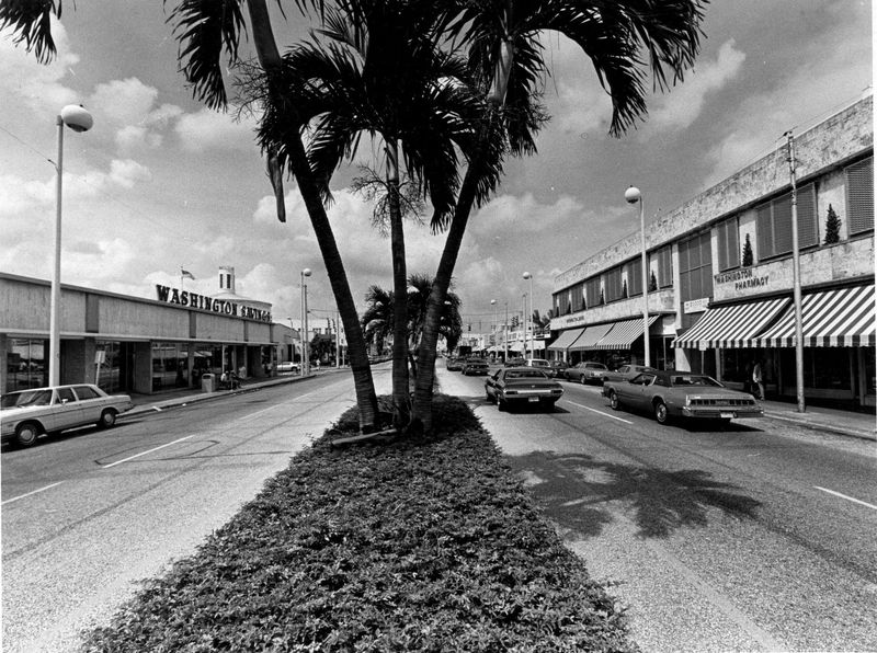 Ocean Drive, Miami, 1975