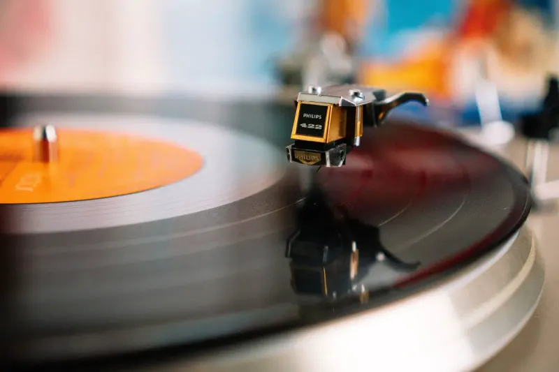 Playing Vinyl Records on a Turntable