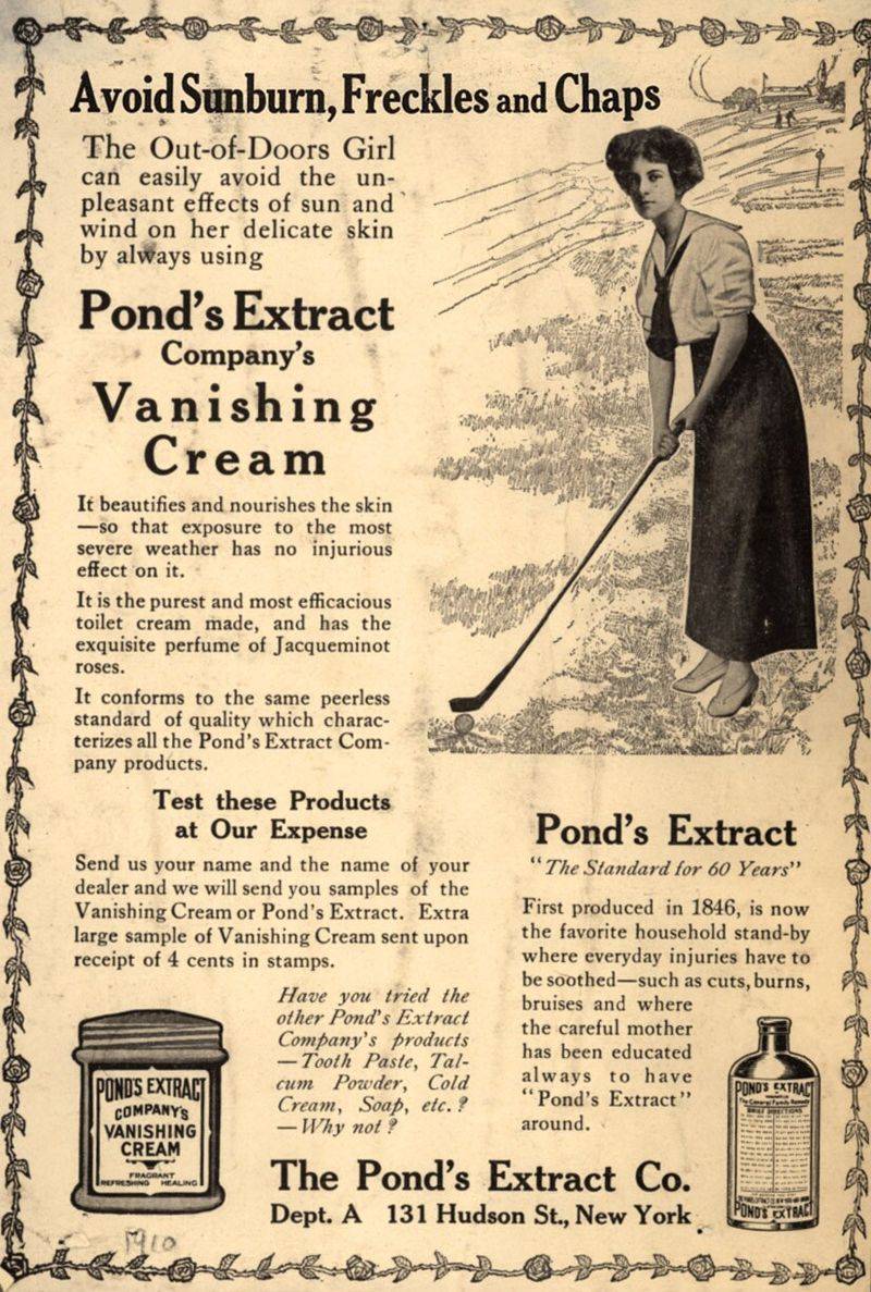 Pond's Vanishing Cream: Vanish Those Freckles