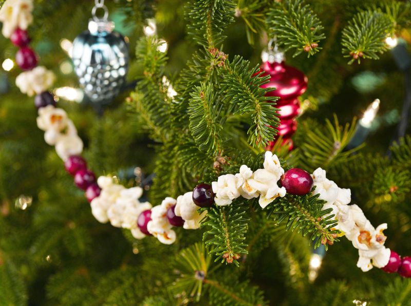 Popcorn Garland Making