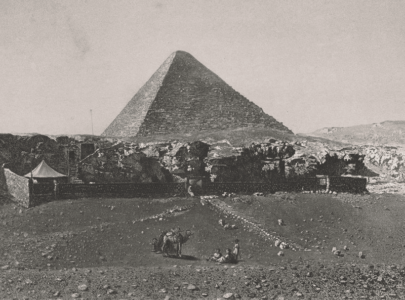 Pyramid of Cheops, Giza, 1839