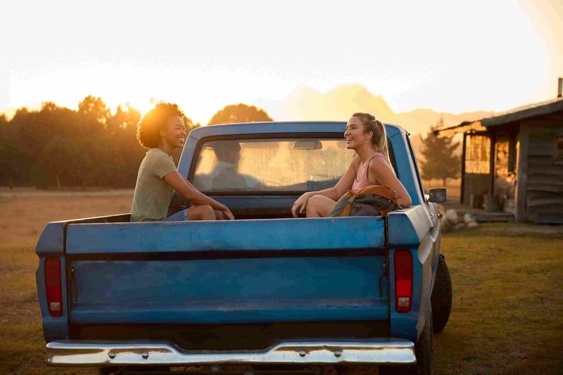 Riding in the Back of a Pickup Truck